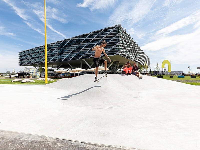 Firmen-Skatepark gleich neben dem B&uuml;ro? Das gibt es bei Adidas in Herzogenaurach.