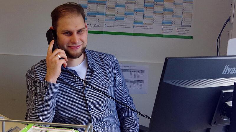 Jonas M&uuml;ller ist Integrationslotse.