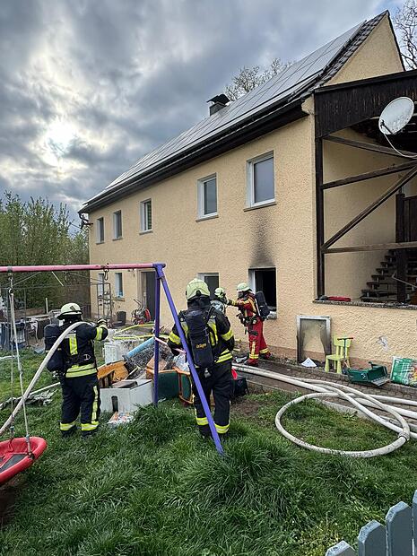 Brand in Schmeilsdorf