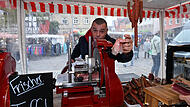 Ob Käse, Wurst, Kuchen oder Korbwaren: Am verkaufsoffenen Sonntag in Forchheim wurde jeder fündig.