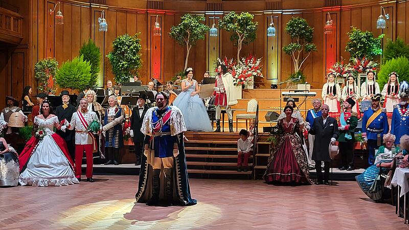 Rakoczy-Festball am Samstag, 26. Juli 2025: K&ouml;nig Ludwig II. (Holger Buczynski)