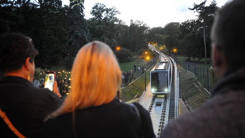 Standseilbahn in Prag Standseilbahn in Prag