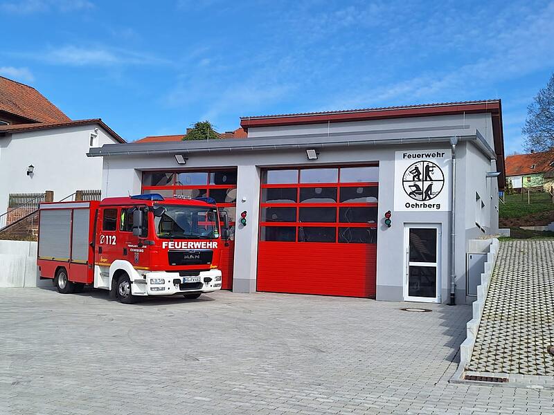 Am Wochenende wird das neue Feuerwehrhaus in Oehrberg eingeweiht.