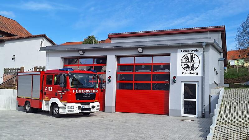 Am Wochenende wird das neue Feuerwehrhaus in Oehrberg eingeweiht.