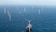 Windpark in der Nordsee Windpark in der Nordsee