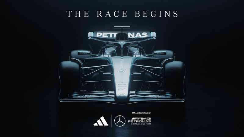 Adidas steigt als Ausrüster des Mercedes-Teams in die Formel 1 ein. Adidas steigt als Ausrüster des Mercedes-Teams in die Formel 1 ein.