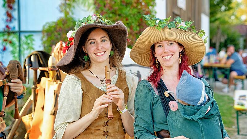 Beim Mittelalterspektakel auf Gut Leimershof tauchten die Teilnehmer zwei Tage lang in die Welt des Mittelalters ein.