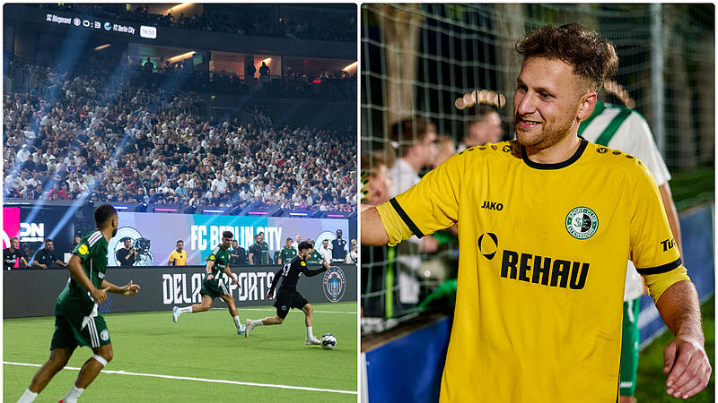 Tugay Akbakla (hier noch in Eltersdorfer Tagen) spielt jetzt in der Icon League (li.). Am Sonntag war der erste Spieltag. Tugay Akbakla (hier noch in Eltersdorfer Tagen) spielt jetzt in der Icon League (li.). Am Sonntag war der erste Spieltag.