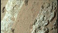 Mars-Stein könnte Zeichen von früherem Leben zeigen
