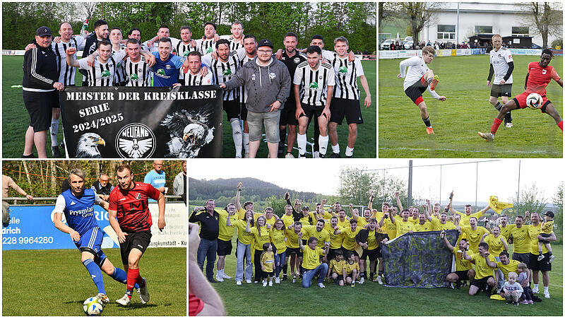 Neufang und Weidhausen durften schon &uuml;ber die Meisterschaft jubeln, Meeder und Baiersdorf sind gefordert.