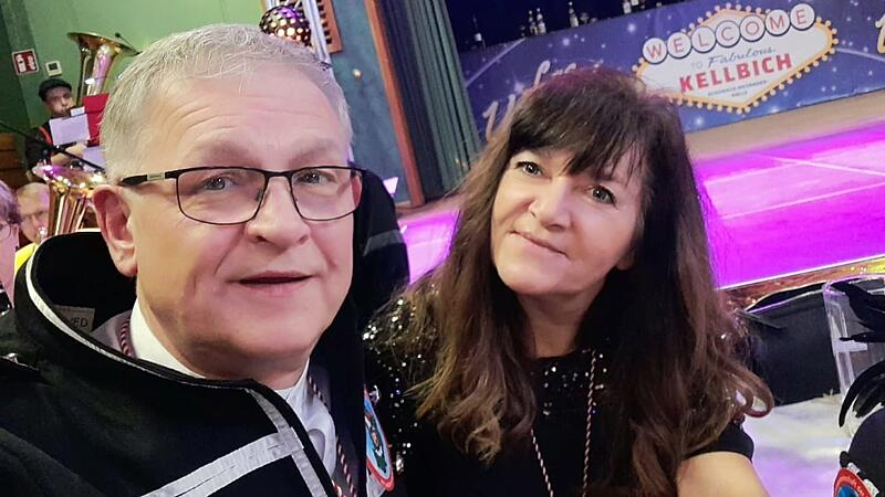 Die Steinwiesener Faschingsnomaden Sabine und Robert Unglaub