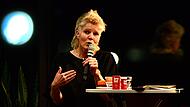 Svenja Flaßpöhler dachte beim Bamberger Literaturfestival über das Streiten nach.Forchheim & Fränkische Schweiz