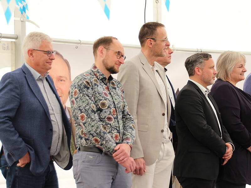 Verabschiedung von B&uuml;rgermeister Bernd Reisenweber in Ebersdorf bei Coburg