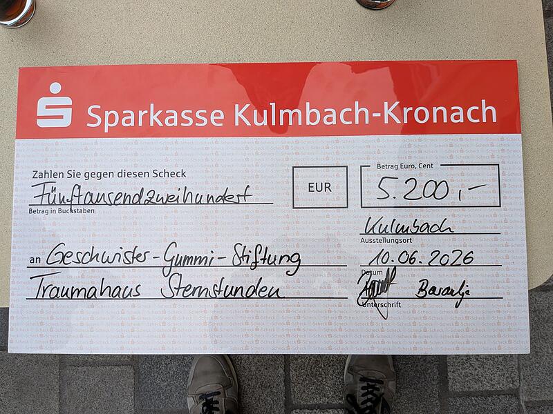 Glücksgefühle 2026 Spendenübergabe Glücksgefühle 2026 Spendenübergabe