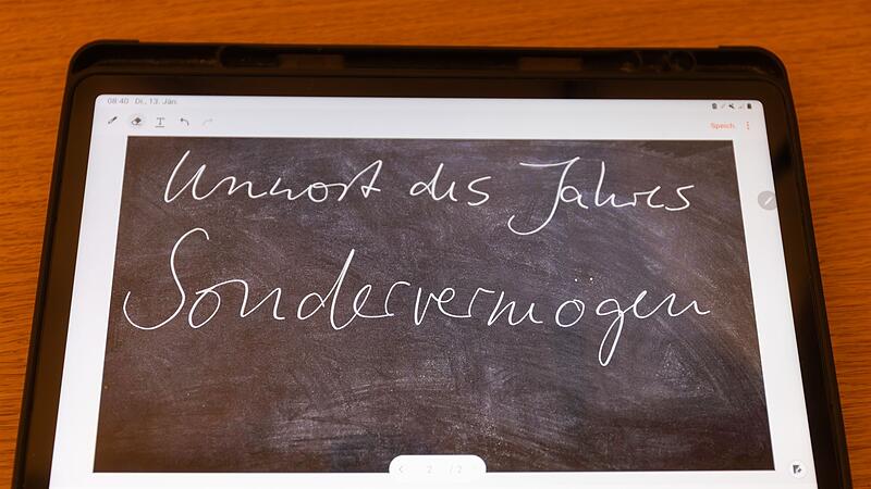 «Sondervermögen» ist «Unwort des Jahres» 2025 «Sondervermögen» ist «Unwort des Jahres» 2025
