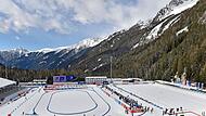 Biathlon-Stadion in Antholz