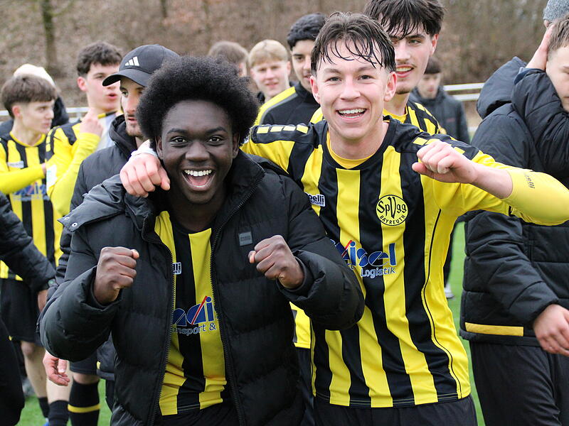 Die U17 der SpVgg Bayreuth schlug in Kupferberg den SV Darmstadt mit 1:0
