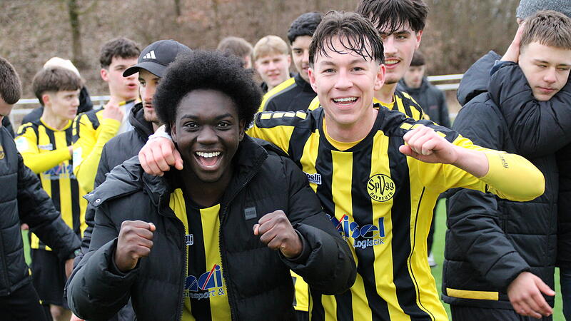 Die U17 der SpVgg Bayreuth schlug in Kupferberg den SV Darmstadt mit 1:0