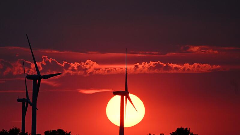 Sonnenuntergang in Nordrhein-Westfalen Sonnenuntergang in Nordrhein-Westfalen