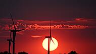 Sonnenuntergang in Nordrhein-Westfalen Sonnenuntergang in Nordrhein-Westfalen