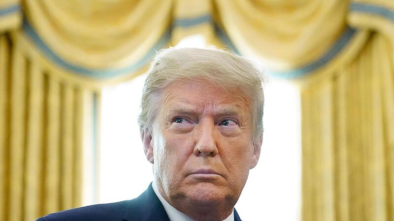 Donald Trump in seiner Zeit als Pr&auml;sident