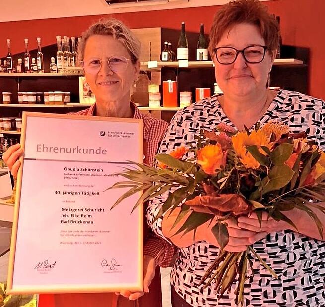 Inhaberin Elke Reim (links) und Claudia Sch&ouml;nstein. Dagmar Hornung