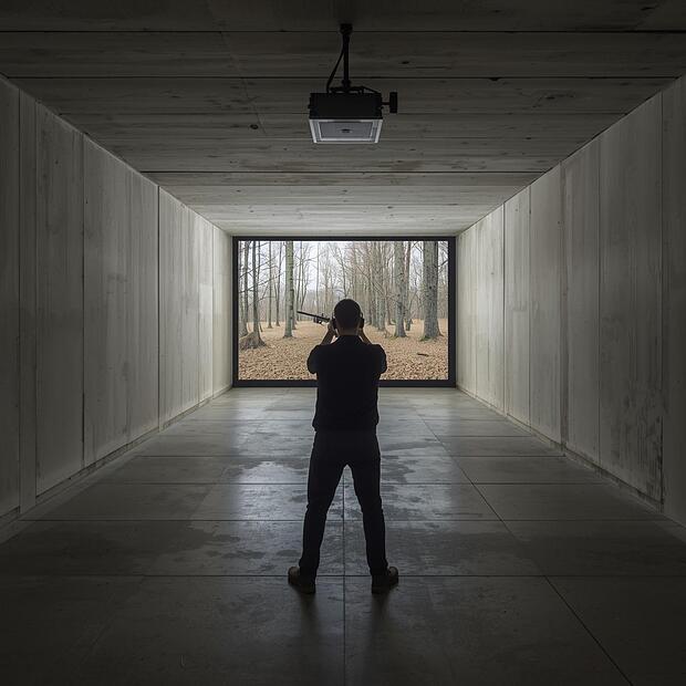 So funktioniert ein Schießkino