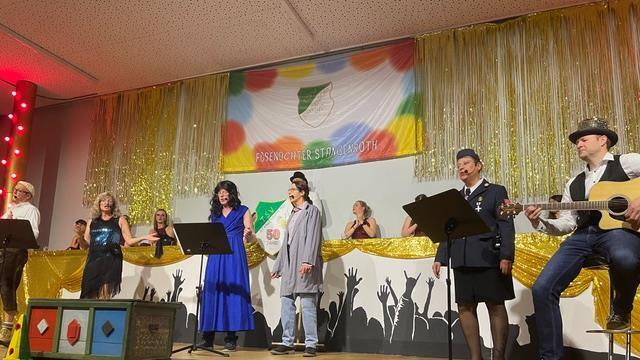 Bunt ging es zu in der Elferratssitzung der Stangenröther Fosenöchter. Bunt ging es zu in der Elferratssitzung der Stangenröther Fosenöchter.