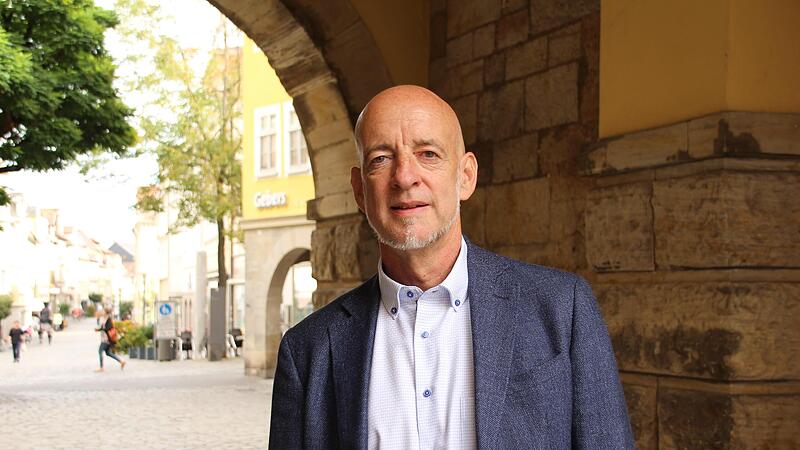 Der Coburger AfD-Spitzenkandidat Martin B&ouml;hm (AfD).