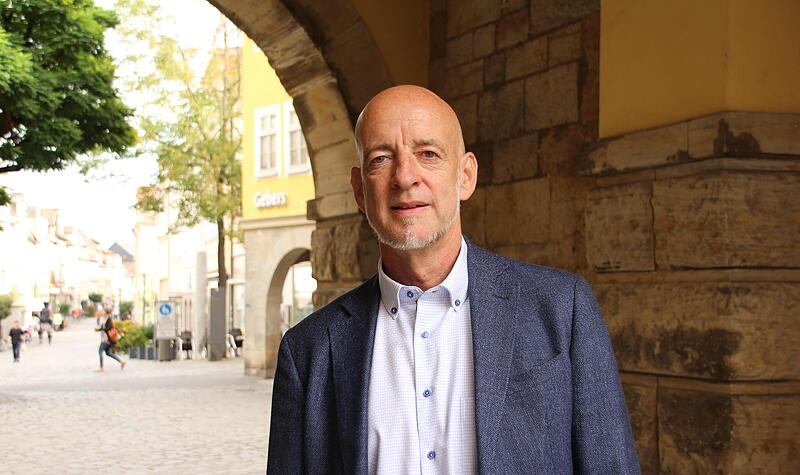 Der Coburger AfD-Spitzenkandidat Martin B&ouml;hm (AfD).