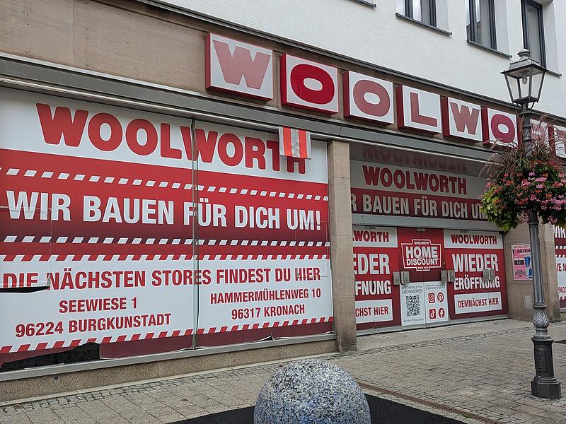 Woolworth in der Kulmbacher Langgasse Woolworth in der Kulmbacher Langgasse
