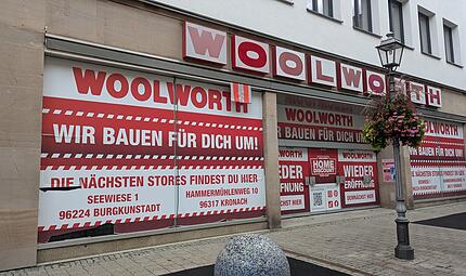 Woolworth in der Kulmbacher Langgasse