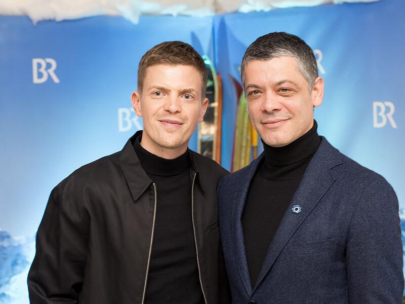 Ferdinand Hofer (l) und Carlo Ljubek