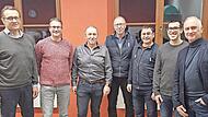 Der Vorstand mit Schriftführer Gertwald Ferner, Kassier Thomas Lepach, Vorsitzendem Armin Strunz, Andreas Thieret, Ronald Mergenthaler, Marius Jauernik und Zweitem Vositzenden Gerhard Friedrich. Der Vorstand mit Schriftführer Gertwald Ferner, Kassier Thomas Lepach, Vorsitzendem Armin Strunz, Andreas Thieret, Ronald Mergenthaler, Marius Jauernik und Zweitem Vositzenden Gerhard Friedrich.