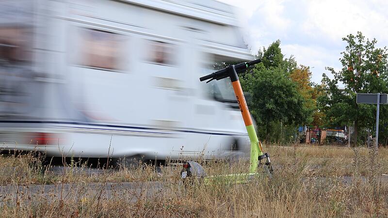 Bambergs E-Scooter sorgen immer wieder f&uuml;r &Auml;rger. Die Unfallstatistik &uuml;berrascht.