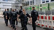 Brandsätze auf Münchner Baustelle geworfen Brandsätze auf Münchner Baustelle geworfen
