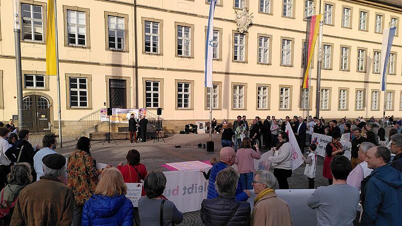 Tag gegen Rassismus Kundgebung Bamberg