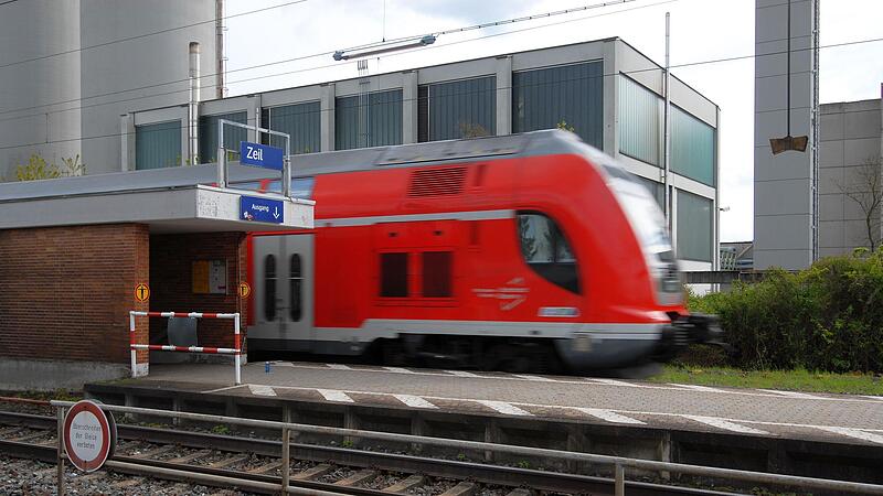 Zeil hat das Glück, noch einen Bahnhof zu haben – auch wenn er nicht wirklich auf der Höhe der Zeit ist.