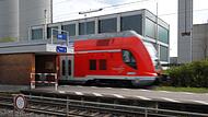 Zeil hat das Glück, noch einen Bahnhof zu haben – auch wenn er nicht wirklich auf der Höhe der Zeit ist.