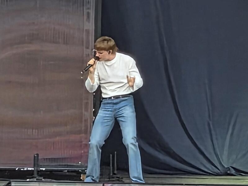 Wincent Weiss beim Open Air in Bad Kissingen