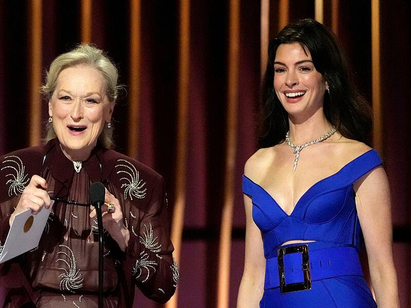 Meryl Streep und Anne Hathaway
