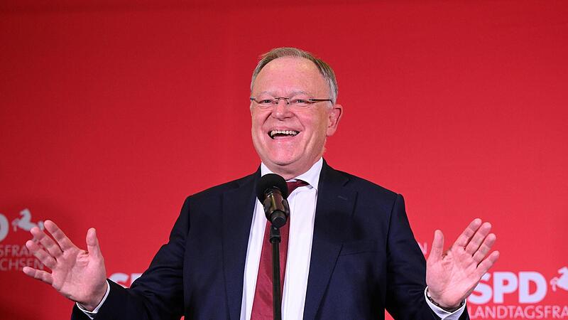 Ministerpr&auml;sident Stephan Weil hat die nieders&auml;chsische SPD bei der Landtagswahl als Spitzenkandidat zum Wahlsieg gef&uuml;hrt.