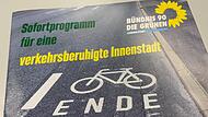 Die Coburger Gr&uuml;nen haben ein &bdquo;Sofortprogramm f&uuml;r eine verkehrsberuhigte Innenstadt&ldquo; vorgelegt.