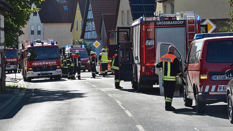 Feuerwehreinsatz in Großwenkheim