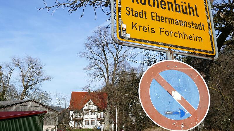 Das Ortsschild des WeilersForchheim & Fr&auml;nkische Schweiz