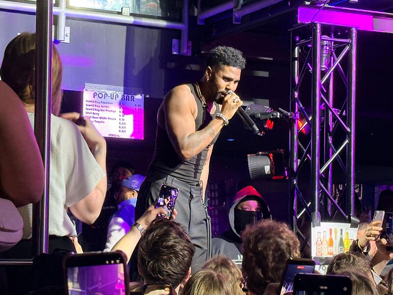 Jason Derulo im Vamos HallstadtJason-Derulo-Konzert in Hallstadt