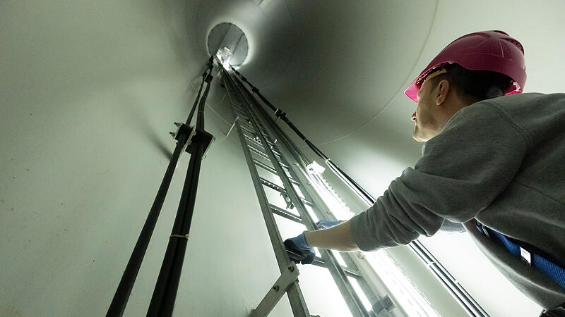 Einzigartige Einblicke in Gössersdorf: Octopus Energy zeigt Windrad von innenEinzigartige Einblicke in Gössersdorf: Octopus Energy zeigt Windrad von innen