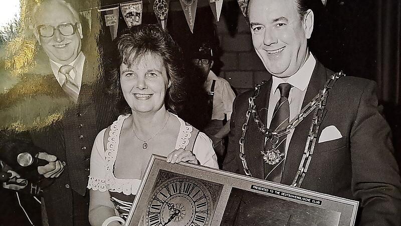 Schon früh engagiert beim Austausch Bamberg - Bedford. Schon früh engagiert beim Austausch Bamberg - Bedford.