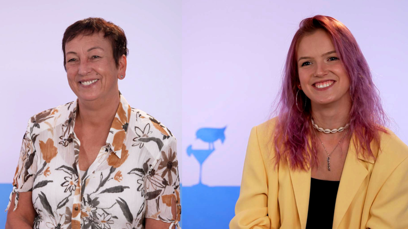 Mutter und Tochter aus Bayreuth bei First Dates Hotel