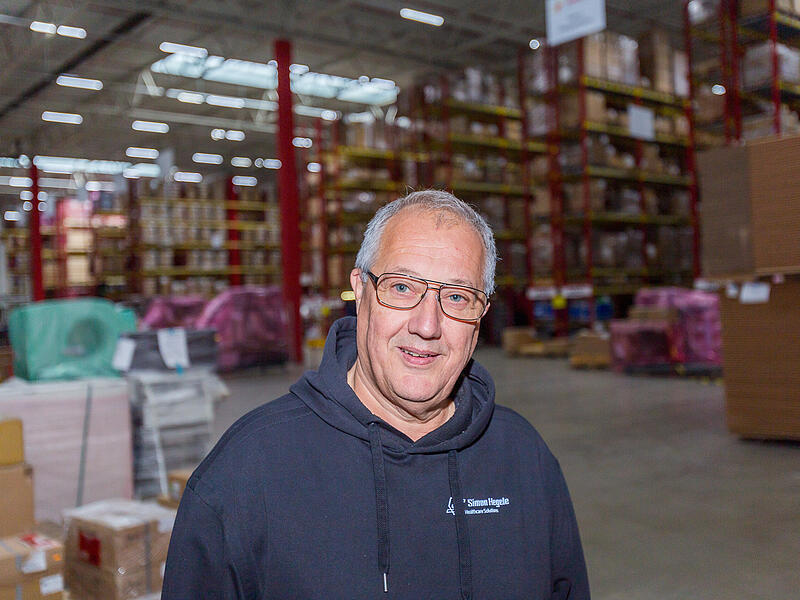 Norbert Theyer, Bereichsleiter Logistik